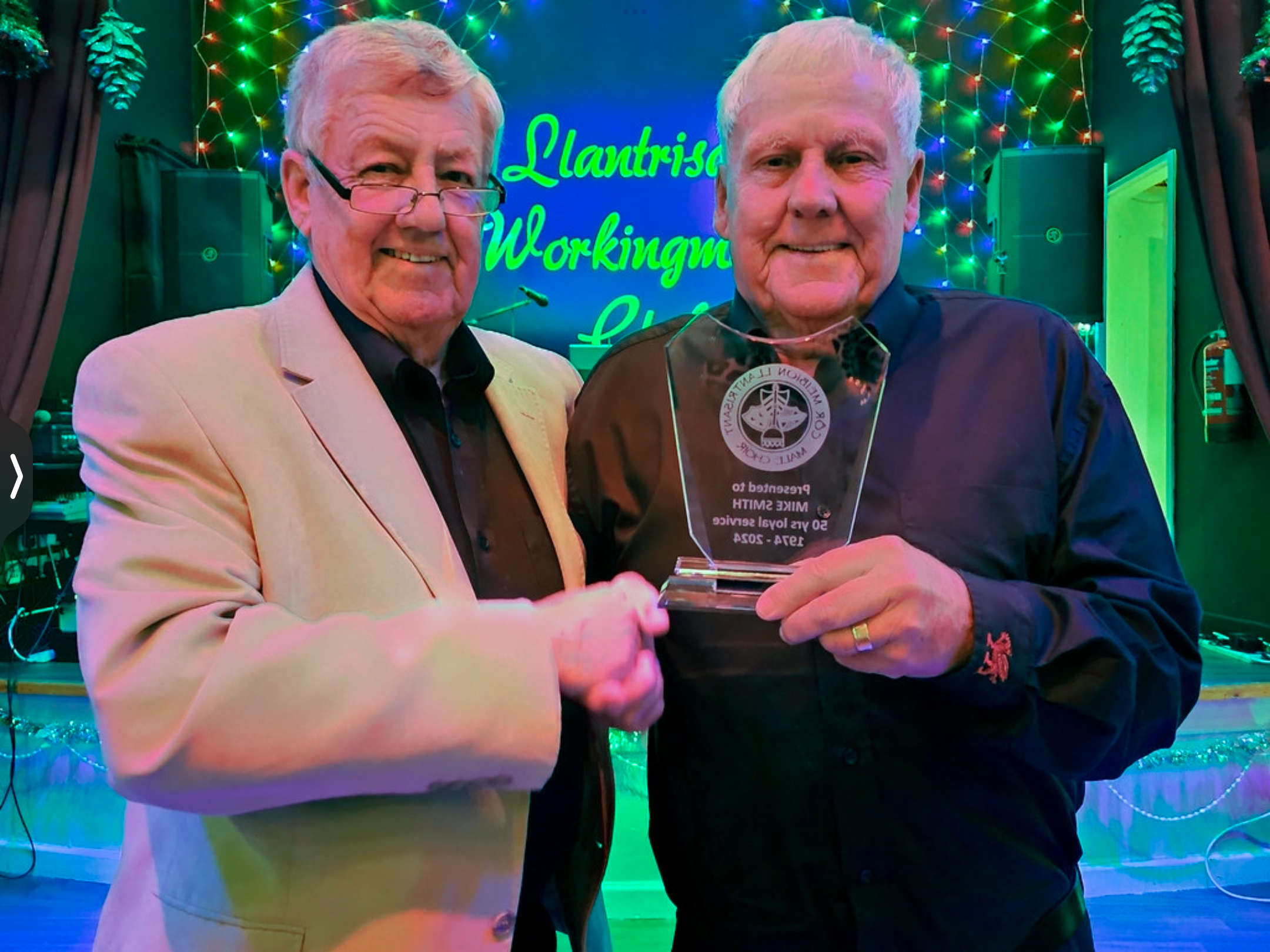 Mike Smith 50th Membership